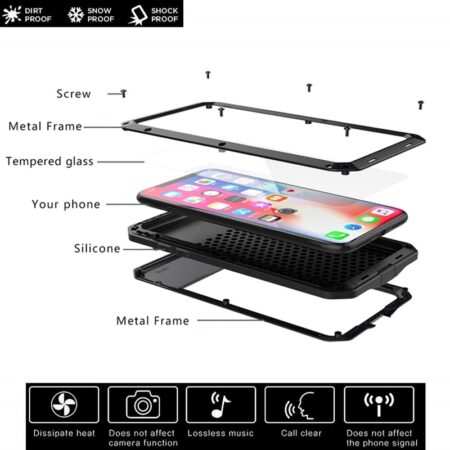 Durable iPhone Case - Tough Shockproof Phone Cover