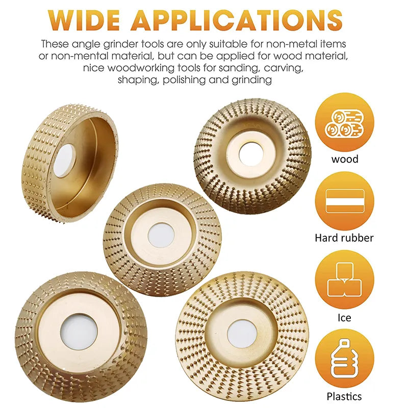 Professional Wood Sanding Disc Carving Kit