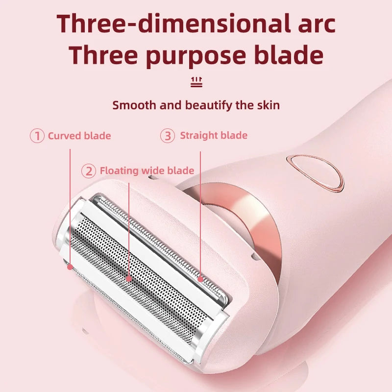 Smooth men's electric shaver