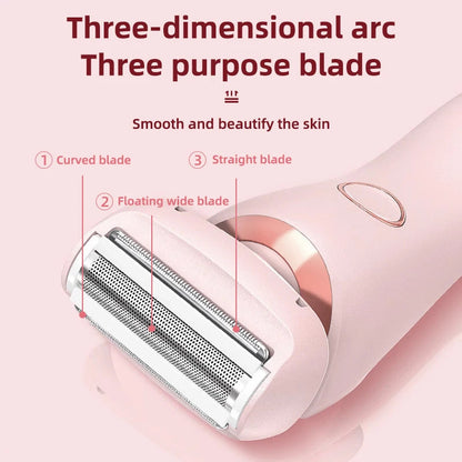 Smooth men's electric shaver