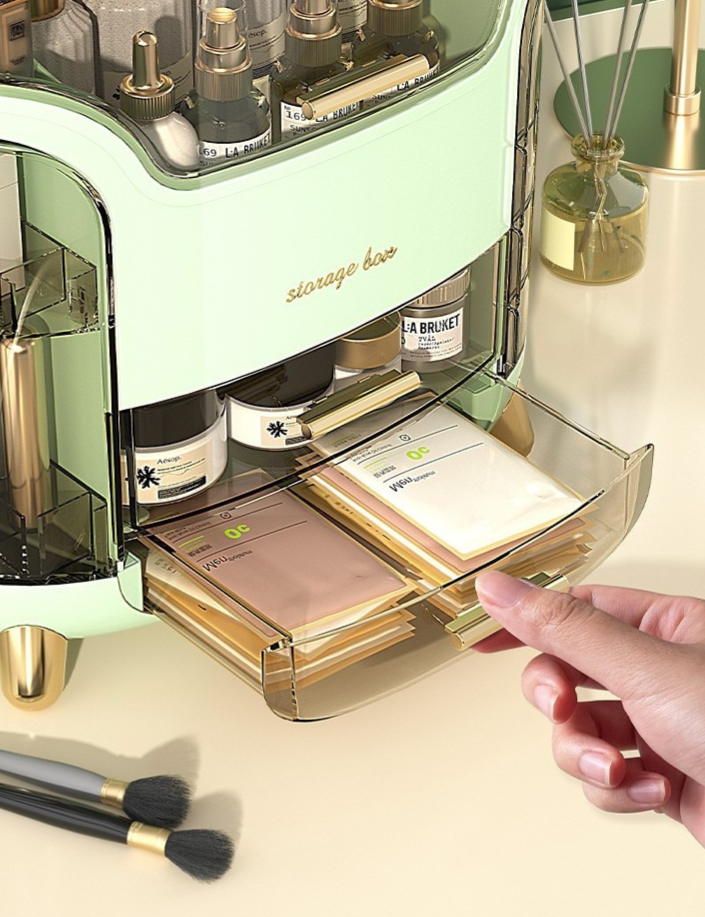 Chic Makeup Case – Compact Beauty Organizer