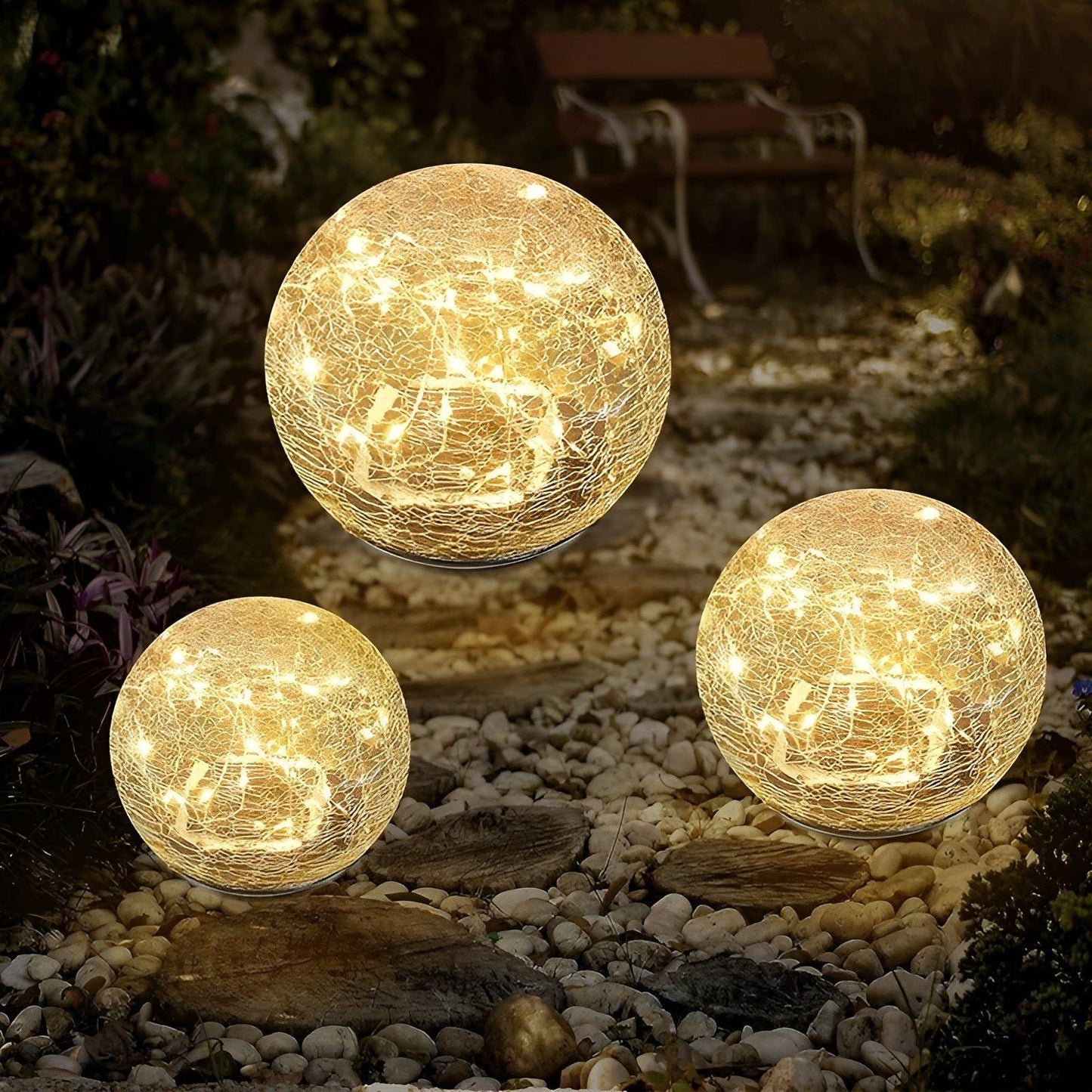 Befez Lumora Solar Powered Outdoor Lamp Warm White Waterproof