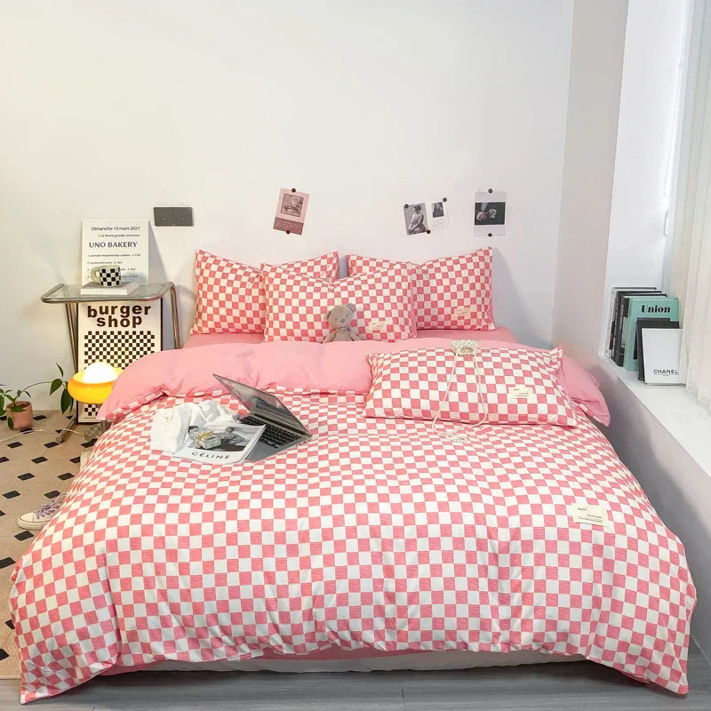 Soft Bedding Set with Pillow Covers