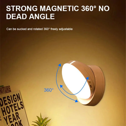 Bright LED Motion Night Light with Rechargeable Battery
