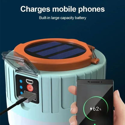 Portable Outdoor Solar Powered Camp Light