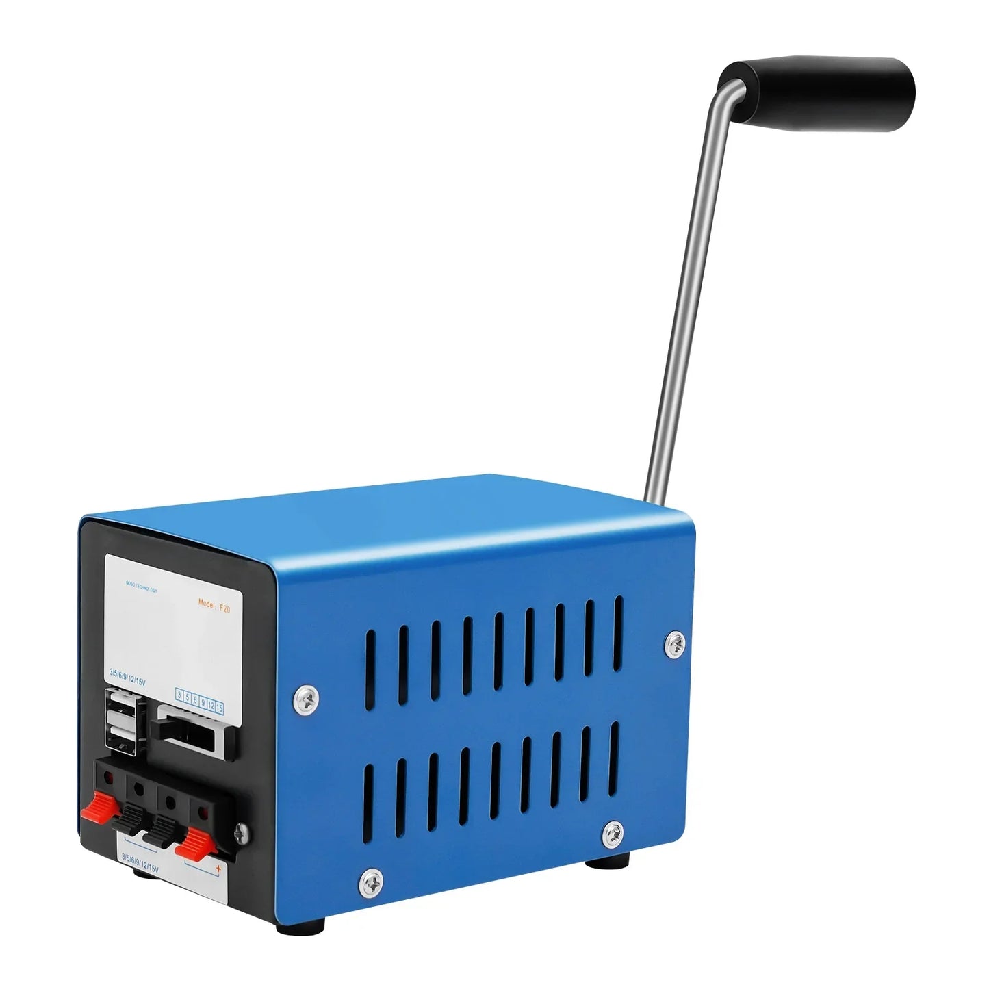 Portable Mini Hand Crank USB Charger - Befez