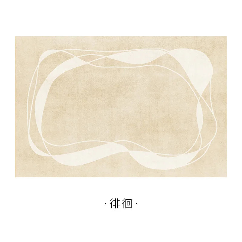 Ultra Soft Non-Slip Large Area Rug for Bedroom Living Room