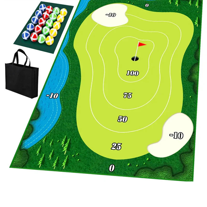 Soft Indoor Golf Putting Mat for Home Practice