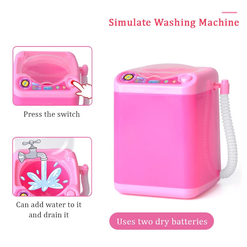 Portable Compact Makeup Brush Cleaner Tool