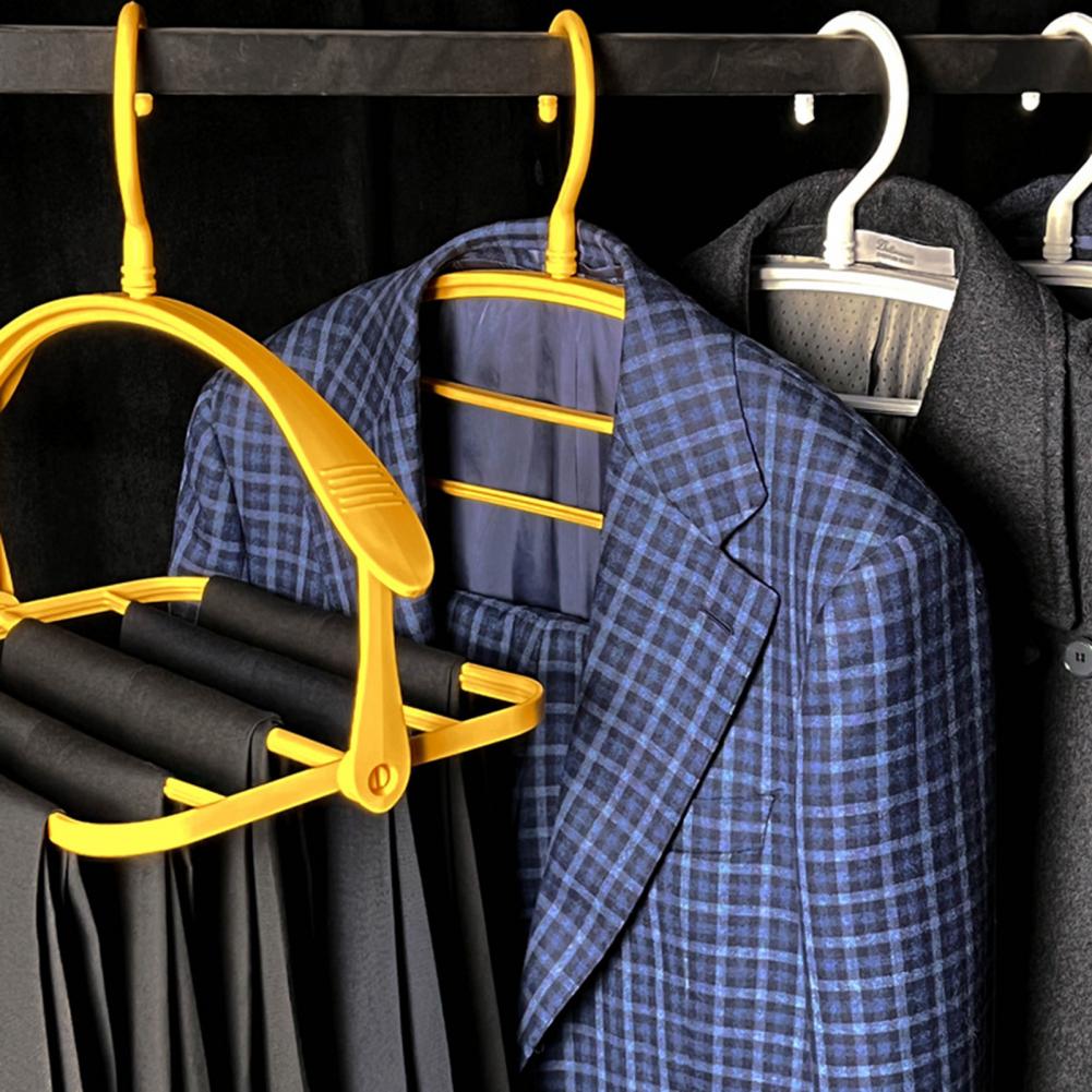 Space Saving 4-Tier Collapsible Closet Hanger
