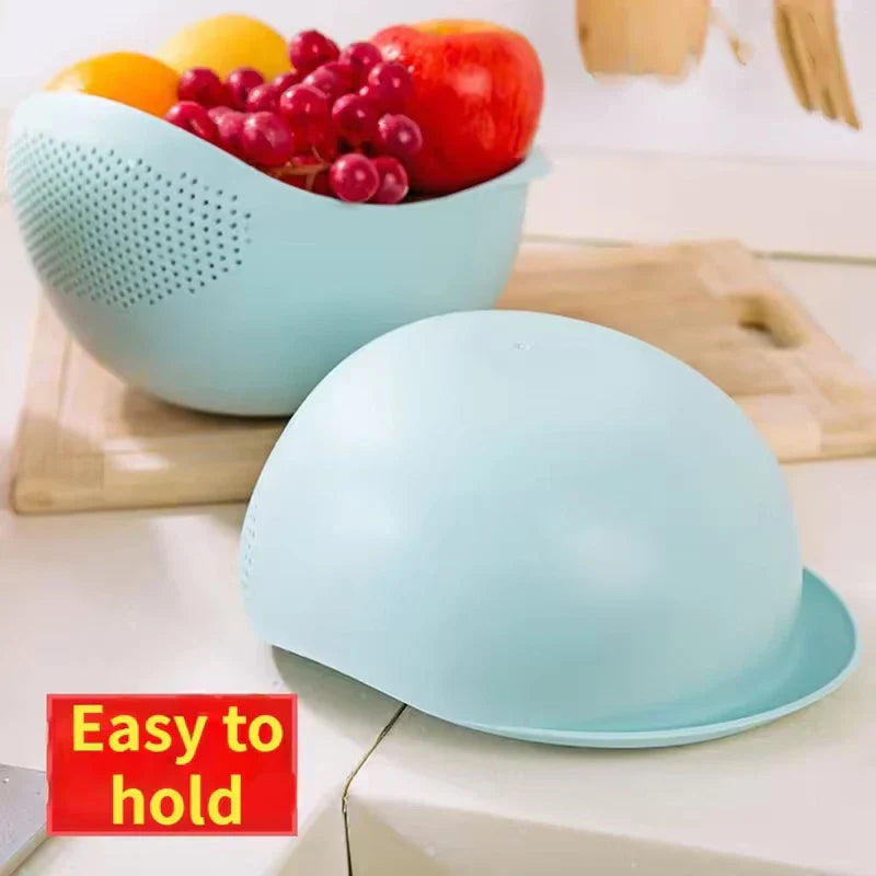 Compact Collapsible Kitchen Strainer Basket
