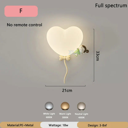 Sweet Dreams Pink LED Nursery Light