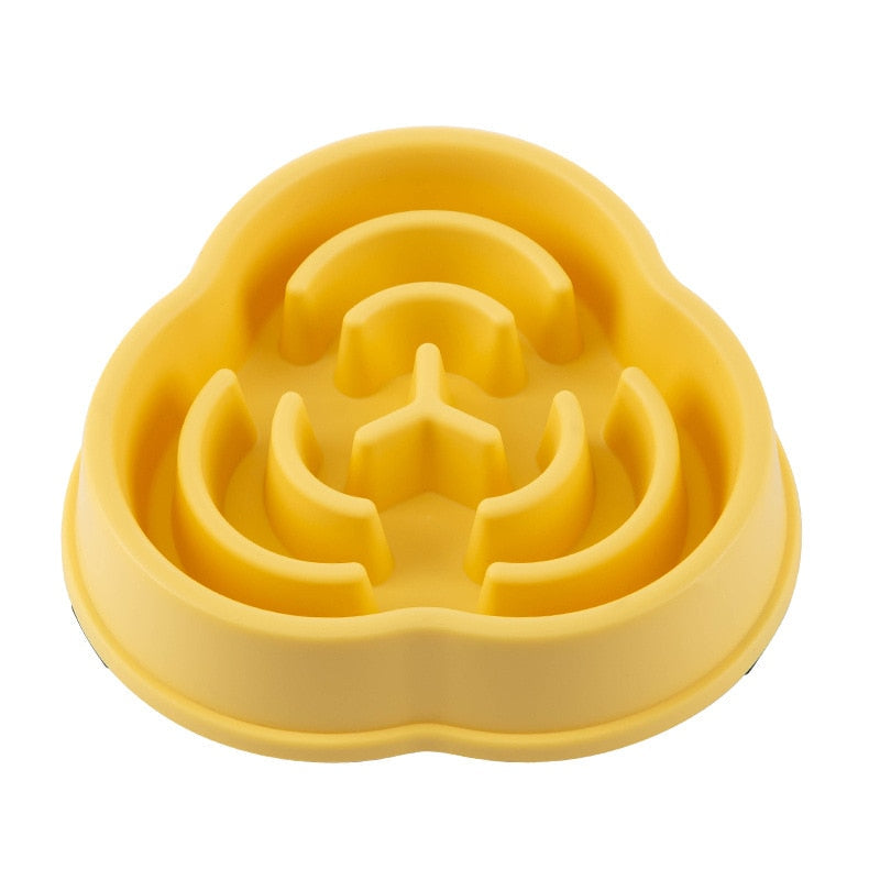 Non-Slip Quiet Pet Food Bowl for Stress Free Meals