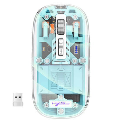 Clear Wireless Computer Mouse