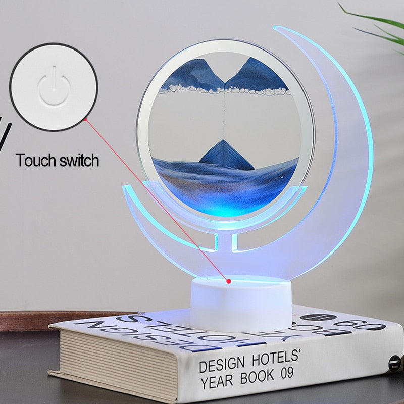 Calming Glow Moon Shaped Nightlight
