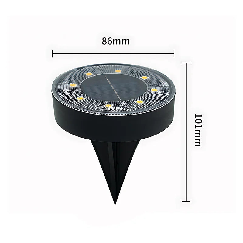 Outdoor Solar Powered Garden Lamp Waterproof Automatic