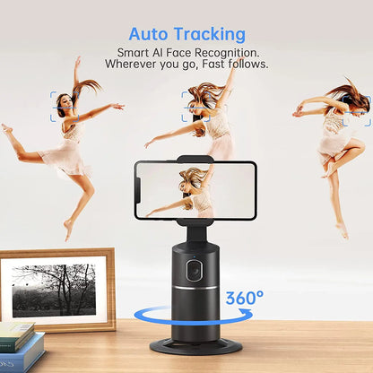 Smart Phone Stand with Auto Face Detection Mount
