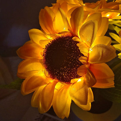Bright Solar Powered Table Lamp