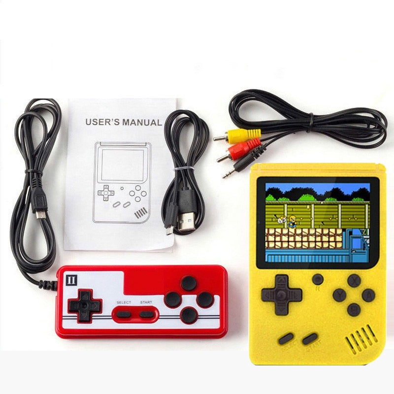 Classic Portable Gaming Console with 400 Built-In Games