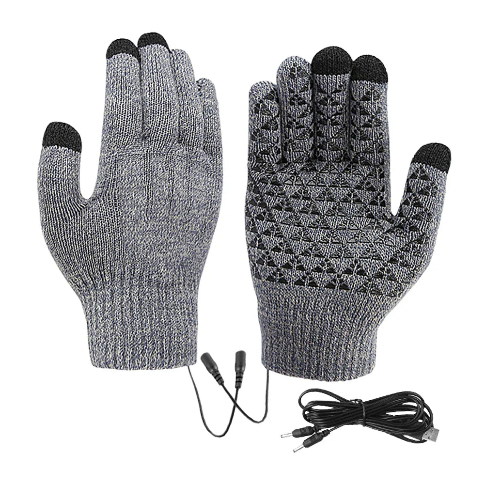 Warm Waterproof Cycling Gloves with USB Charging - Befez