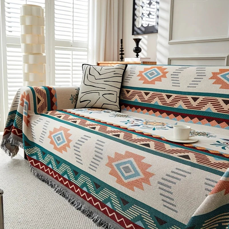 Cozy Reversible Sofa Throw Blanket - Befez