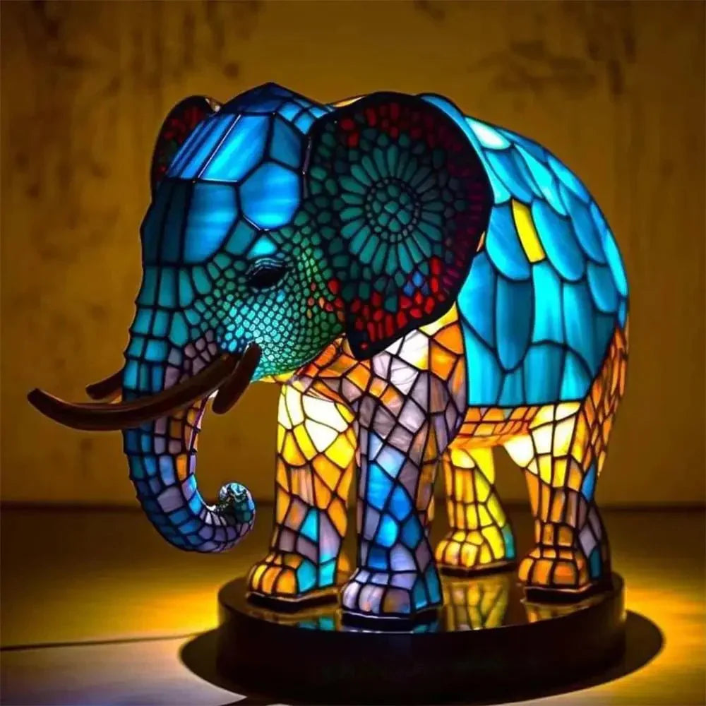 Colorful 3D Animal Table Lamp