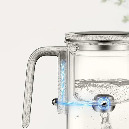 Clear Glass Magnetic Tea Infuser Pot