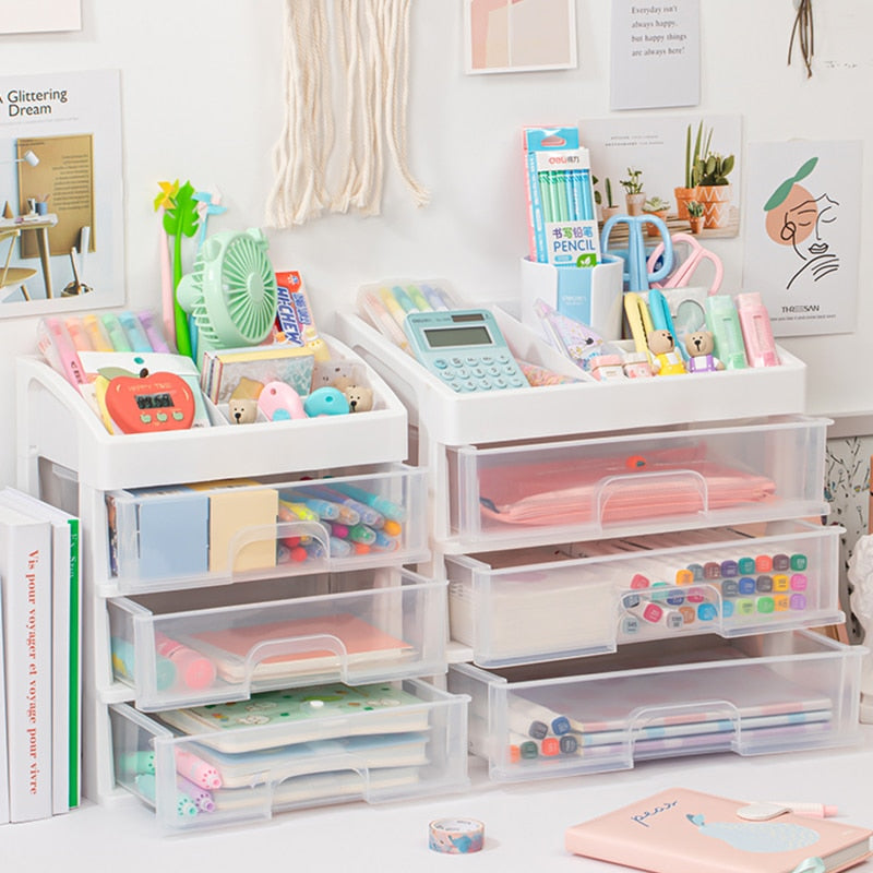 Befez | Compact Office Desk Storage Container Box