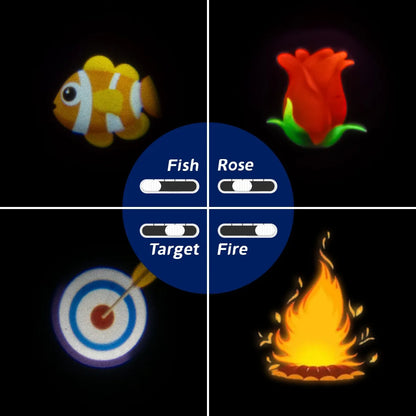 Motion Activated LED Toilet Night Light