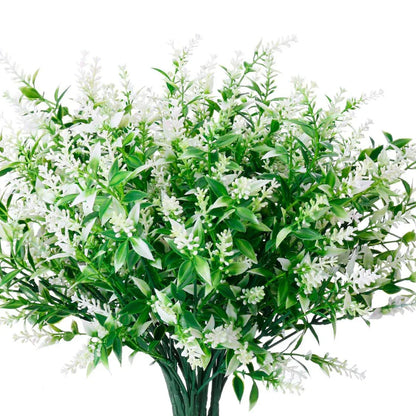 Beautiful 12pc Artificial Lavender Flower Set