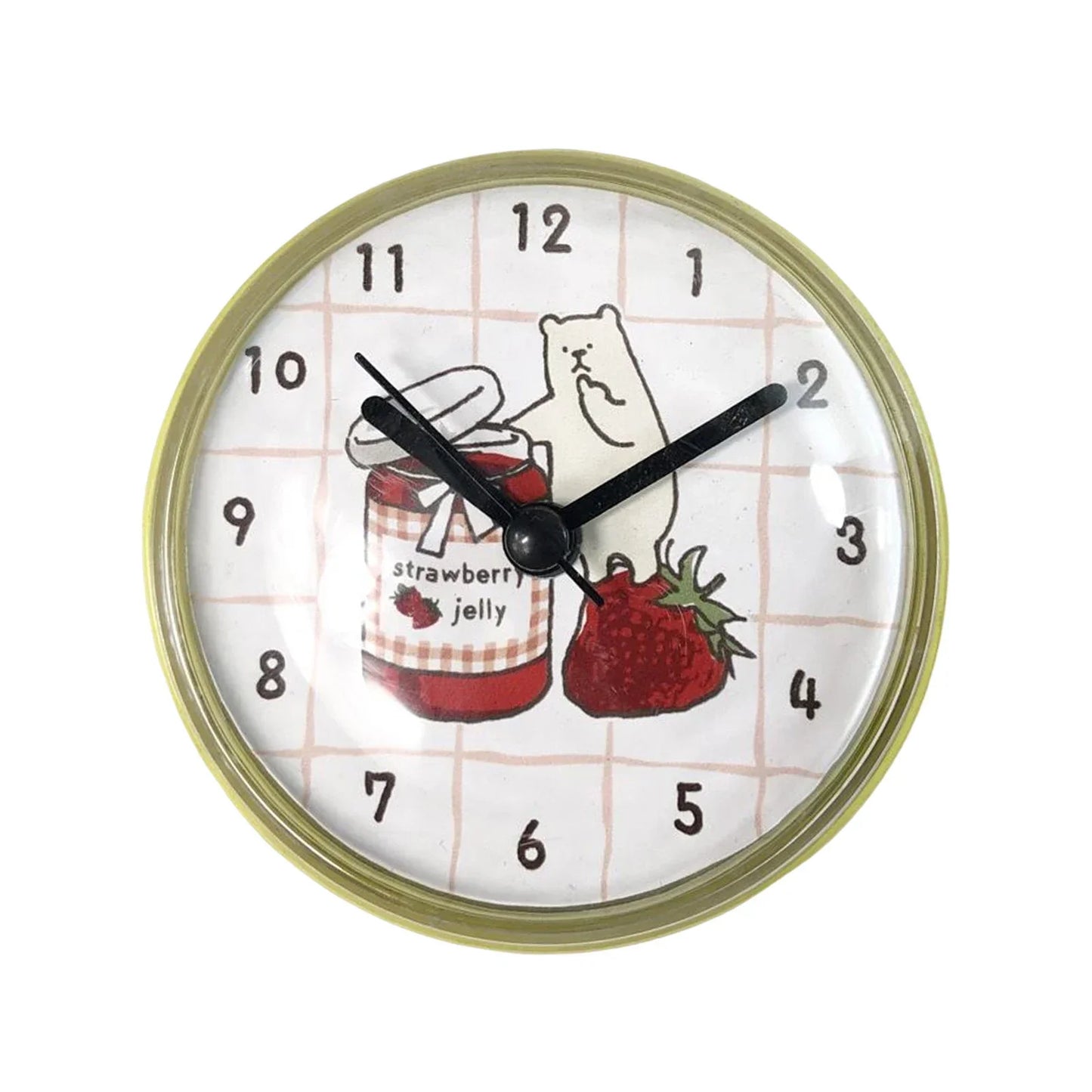 Shower Suction Clock for Bathroom Wall