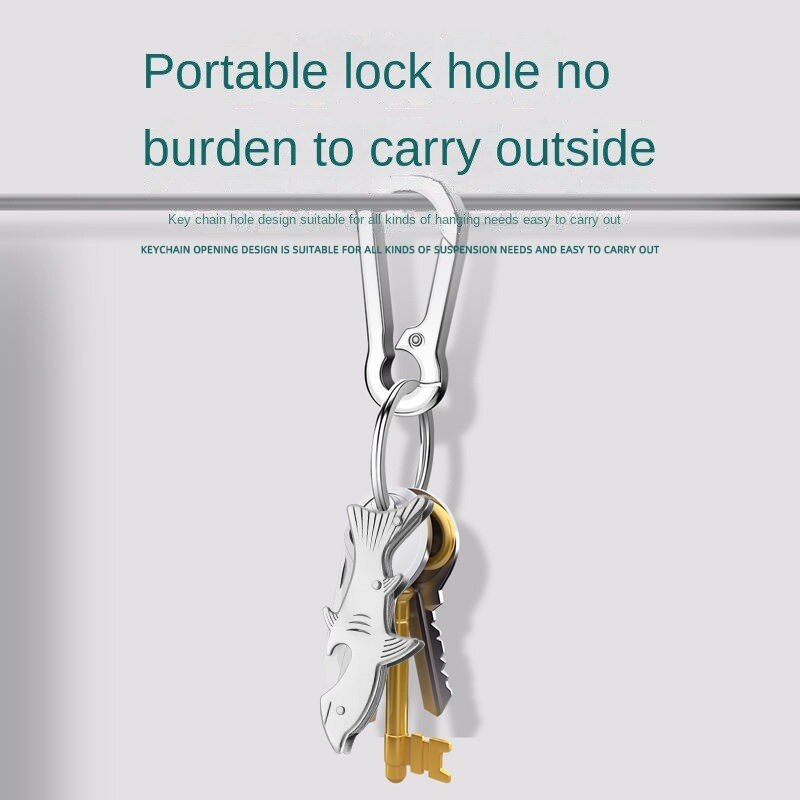 Compact Pocket Tool Keychain Knife