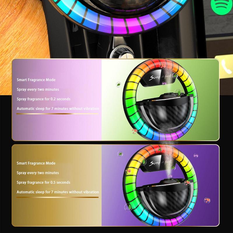 Colorful Car Air Freshener with LED Lights