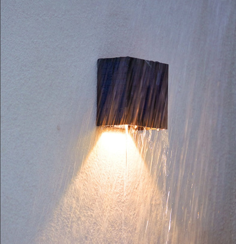 Outdoor Solar Powered Wall Light