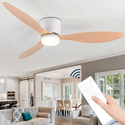 Modern Ceiling Fan With LED Light