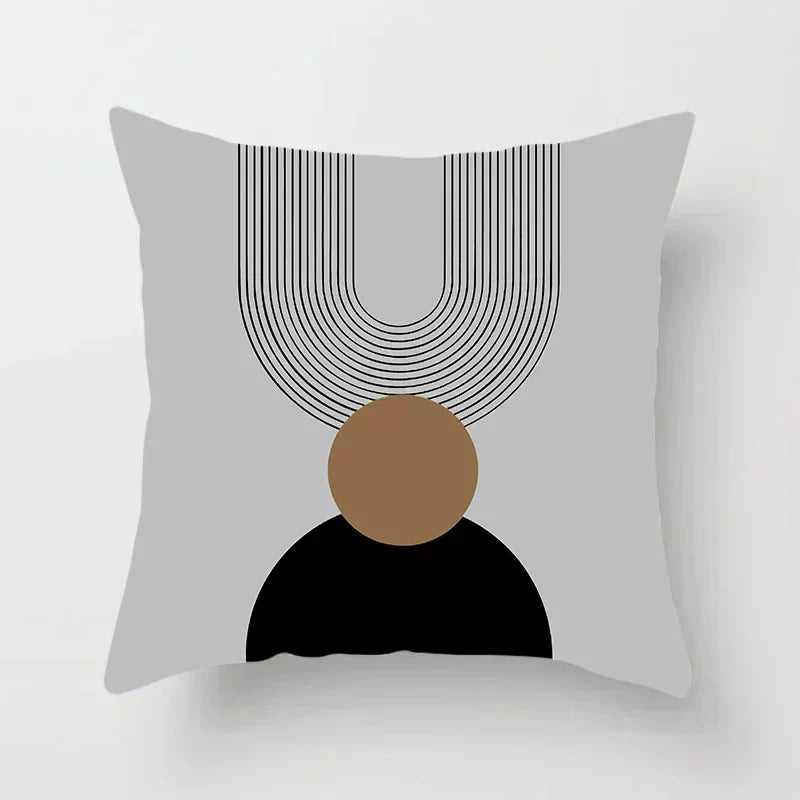 Stylish Geometric Cushion Cover