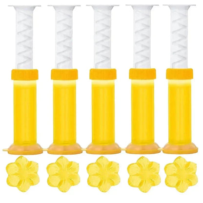 Fresh Bathroom Gel Flowers with Antibacterial Cleanser