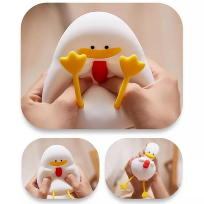 Cute Duck Soft Glow LED Night Light