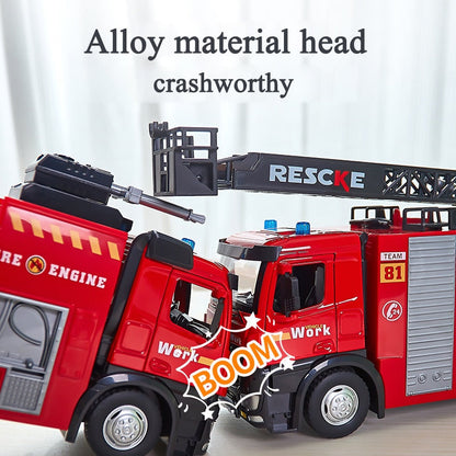 Big Kids Fire Engine Playset Toy Vehicle