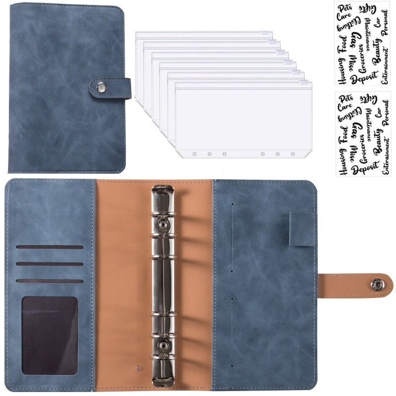 Practical Leather Wallet Organizer Notebook - Befez