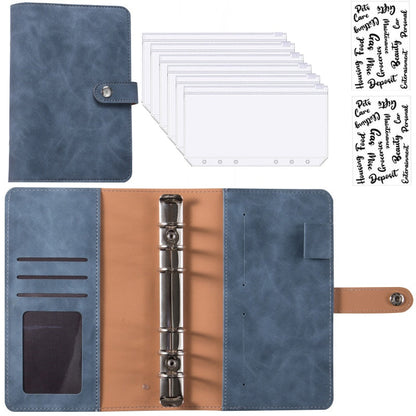 Practical Leather Wallet Organizer Notebook - Befez