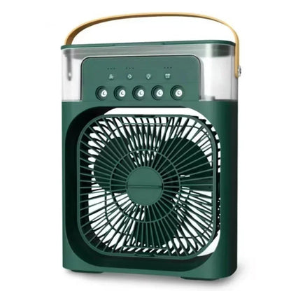 Compact Air Cooler with 3-Speed Fan and Humidifier