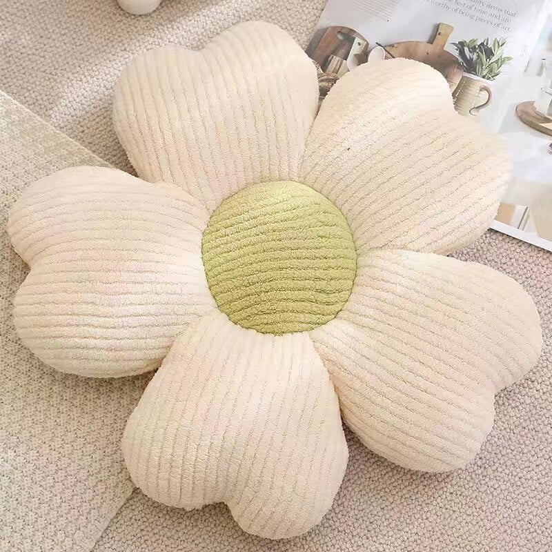 Soft Floral Pattern Pillow