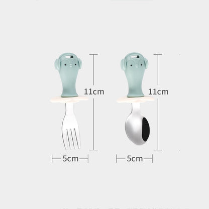 Befez | Baby Safe Feeding Spoon Fork Set