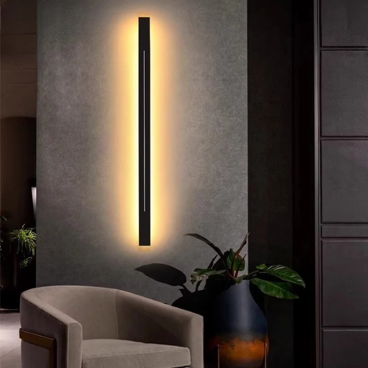 Modern Metal Glass Wall Light for Home
