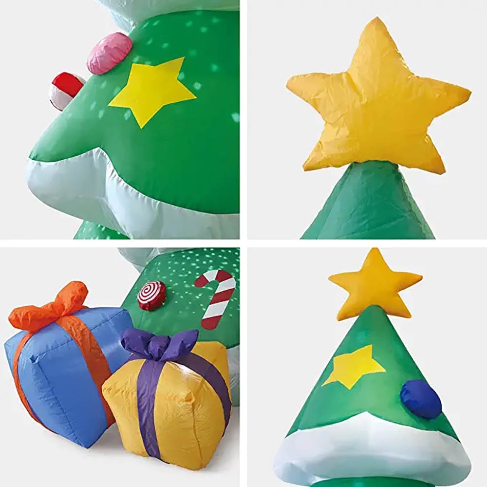 Large Inflatable LED Christmas Tree Decoration