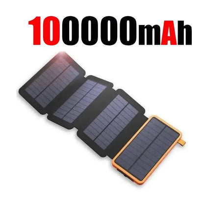 Portable Solar Power Bank 20000mAh Emergency Charger