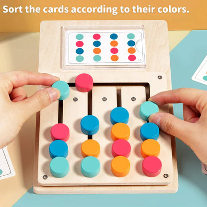 Colorful Learning Board Game for Kids