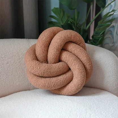 Soft Chunky Textured Throw Pillow
