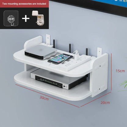 Wall Mount WiFi Router Shelf with Cable Management - Befez